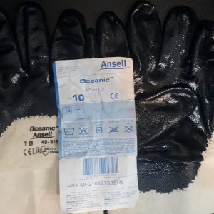 دستکش شرکت نفتی ansell