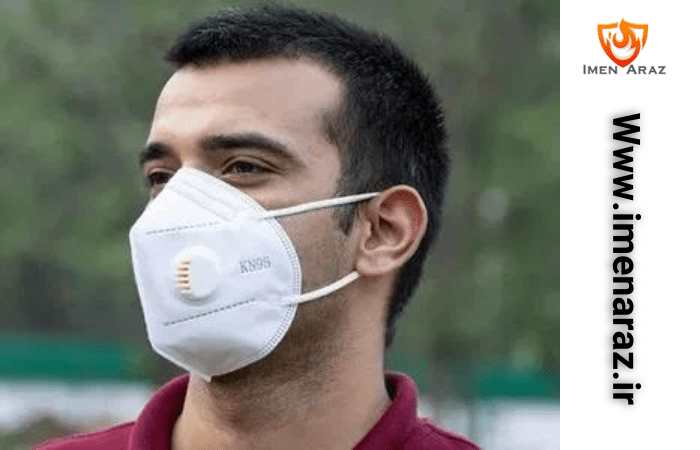 ماسک تنفسی فیلتر دار N95
