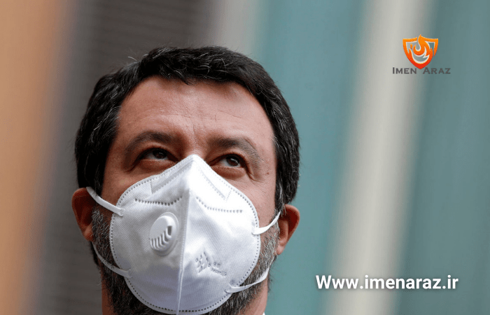 استفاده از ماسک تنفسی فیلتر دار