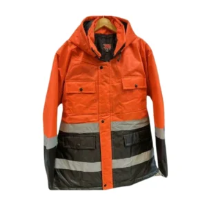 کاپشن مدل راهداری نارنجی